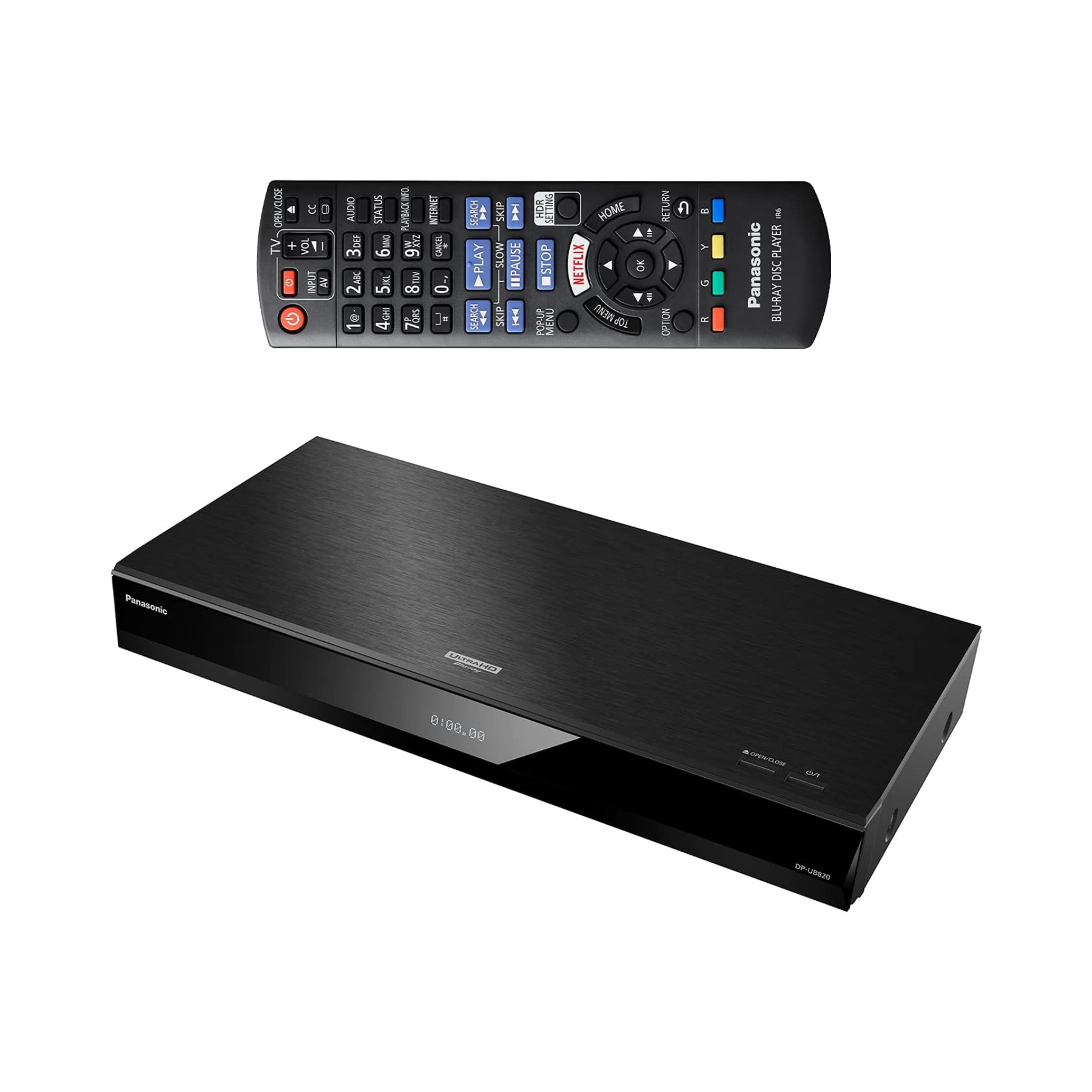 Panasonic Blu-rayプレイヤー Panasonic DP-UB820-K Blu-ray Player Clearance/Open Box | ListenUp