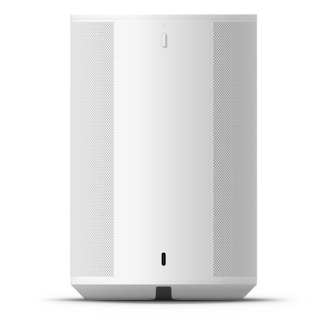 Sonos Era 100 SL Compact Wireless Smart Speaker white charging (view 3 of 7)