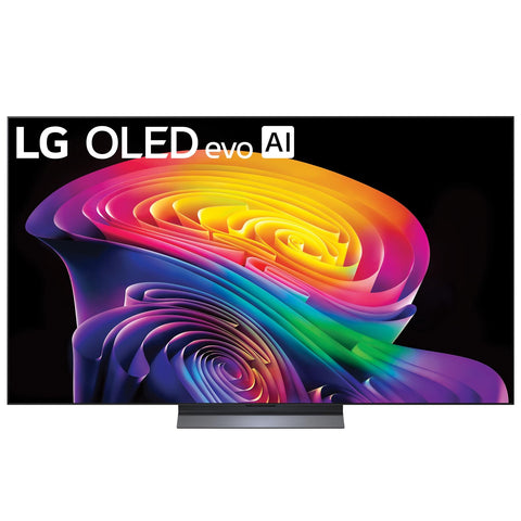LG 65" OLED65C6PUA-front displaying logo (view 1 of 4)