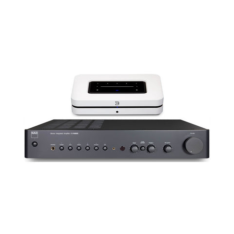 NAD NAD C 316BEE V2 Integrated Amplifier & Bluesound NODE Music Streamer Bundle