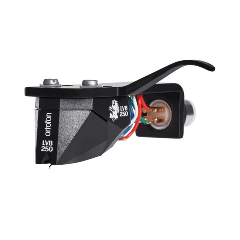 Ortofon 2M Black LVB 250 Moving Magnet Cartridge Premounted on SH-4 Black Headshell - Clearance / Open Box (view 1 of 5)