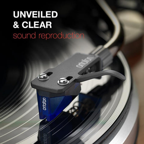 Ortofon Ortofon 2M Blue Moving Magnet Cartridge Premounted on SH-4 Black Headshell