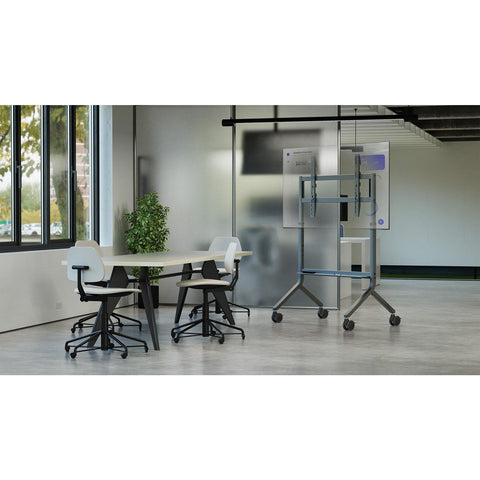 Kanto MTP90 Rolling Pedestal AV Cart (view 3 of 10)