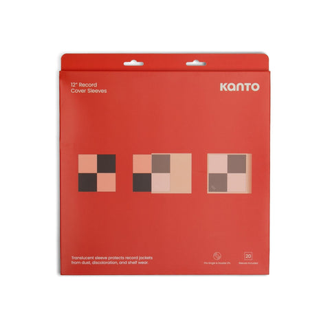 Kanto TT-CS20 12" Record Cover Sleeves - Pack of 20 (view 6 of 8)