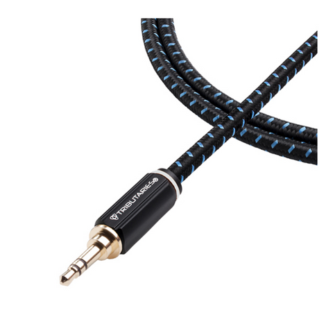 Tributaries Model 4MS Mini Stereo Aux Cable various lengths available (view 2 of 2)
