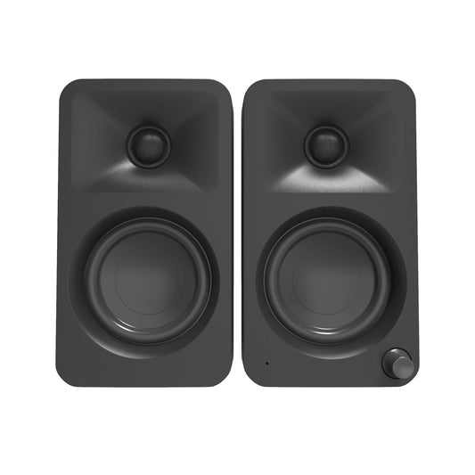 Kanto ORA Desktop Speakers Front View - at ListenUp