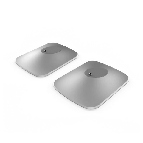 KEF P1 Desk Pads (Silver) - Clearance / Open Box (view 1 of 3)