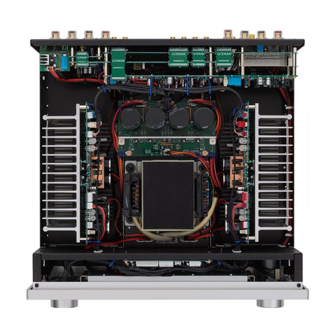 LUXMAN L505Z Integrated Amplifier-silver (view 3 of 5)