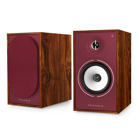 Triangle Triangle Borea BR03 Connect Wireless Powered Bookshelf Speaker With Arc - Burgundy Edition