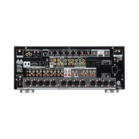 Marantz AV7706 Home theater preamp/processor with 11.2-channel processing, Dolby Atmos®, Apple AirPlay® 2, Bluetooth®, and HEOS Built-in - Clearance/ Open Box (view 2 of 6)