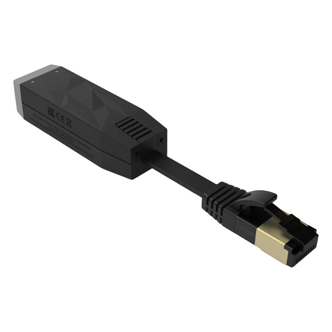 iFi Audio SilentPower LAN iSilencer+ Network Noise Filter side view (view 2 of 3)