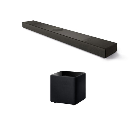 KEF XIO Soundbar + Kube 8 MIE Subwoofer + KW2 RX Wireless Subwoofer Receiver Bundle (view 1 of 2)