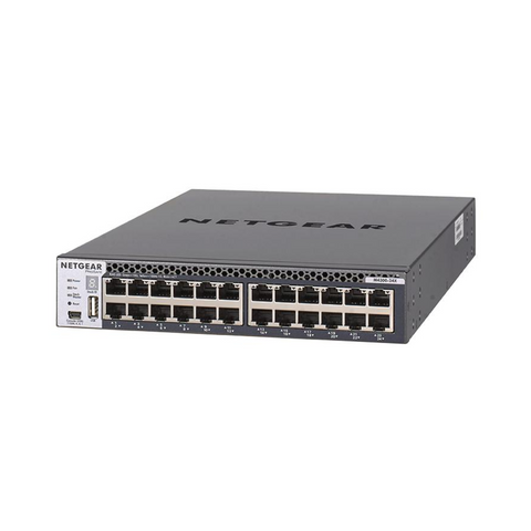 NETGEAR M4300-24X (XSM4324CS) 24x10G and 4xSFP+ (Shared) Managed Switch - Clearance / Open Box (view 3 of 4)