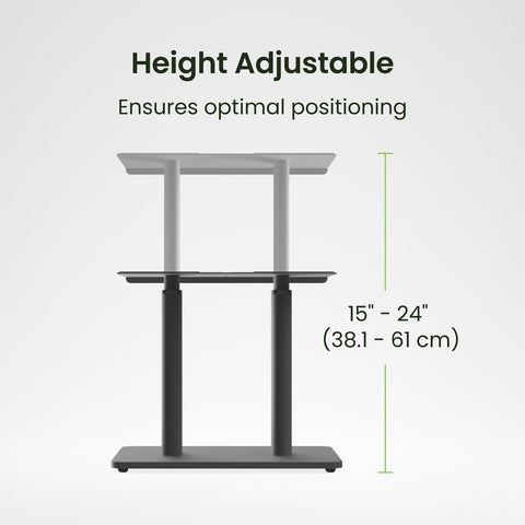 Kanto SCH Height Adjustable Center Channel Speaker Stand (view 3 of 10)