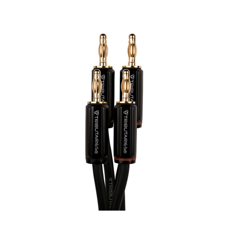 Tributaries Model 4SP Banana Speaker 14AWG Cables (Each) - Clearance / Open Box (view 1 of 2)