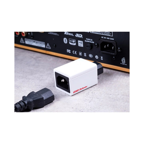 iFi iFi Audio SilentPower - GND Defender - Intelligent Ground Control, IEC Connector Ground Loop Remover