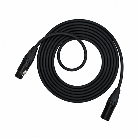 Rapco Horizon AQ-10 AmeriQuad Premium 4-Conductor XLR Microphone Cable (10 Ft) - Clearance / Open Box (view 1 of 2)