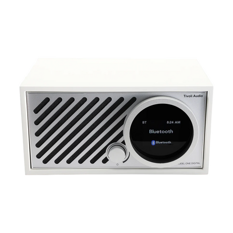 Tivoli Model 1 Digital Gen 3 Wi-Fi & Bluetooth Radio - White Silver top view (view 5 of 7)