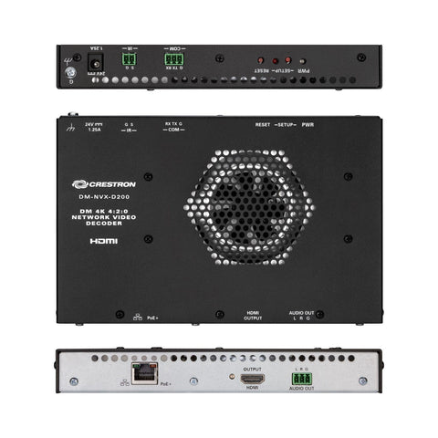 Crestron DM-NVX-D200 4K60 4:2:0 Network AV Decoder with Scaler - Clearance / Open Box (view 5 of 6)