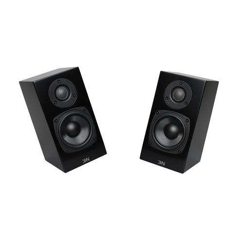 KIN by Totem One Bookshelf Speakers – Satin Black Pair (view 3 of 5)