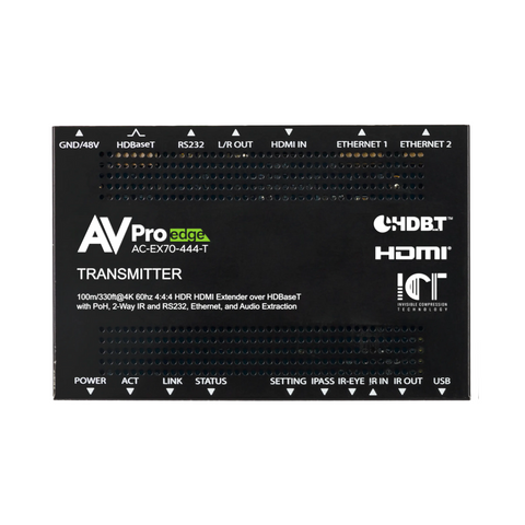 AVPro Edge AC-EX70-444-KIT - 70M 18Gbps HDBaseT Extender Kit - Clearance / Open Box (view 3 of 8)