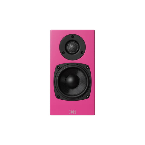 KIN by Totem One Bookshelf Speakers – Satin Pink Pair (view 4 of 6)