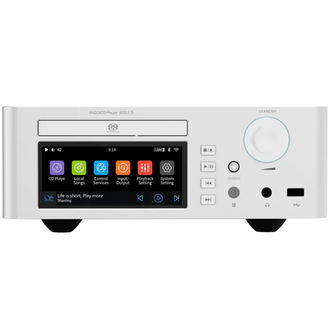 Shanling SCD1.3 High-End SACD Player in Silver (view 2 of 4)