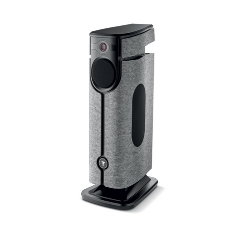 Focal Diva Utopia - 3-Way Active Wireless Loudspeaker (EACH) - Grey Felt - Clearance / Open Box (view 3 of 5)