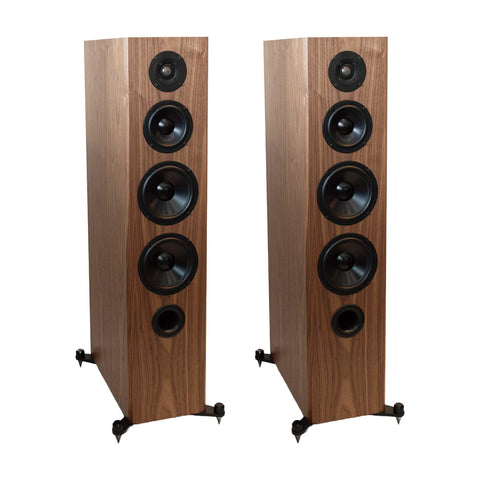 KLH KLH Kendall 2F 3-Way Floorstanding Home Theater Speakers with Real Wood Veneer