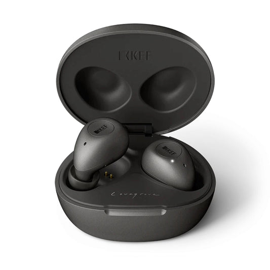 KEF Mu3 Charcoal Grey In-Ear Noise Cancelling Wireless Headphones