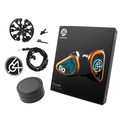 64 Audio Fourté Universal Hybrid In-Ear Monitors packaging (view 4 of 4)