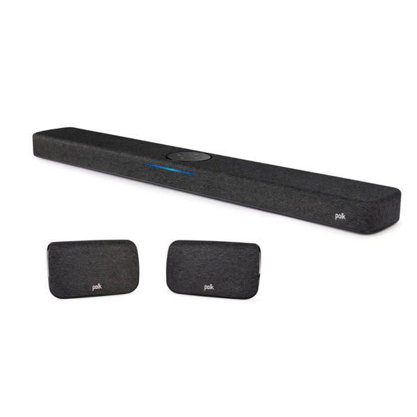 【美品】Polk Audio REACT | 付属品あり Polk React Sound Bar & Polk React SR2 Surrounds | ListenUp