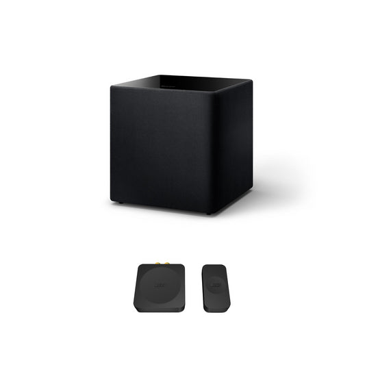 KEF Kube 15 MIE 15-Inch Subwoofer with KW1 Wireless Subwoofer Adapter Kit