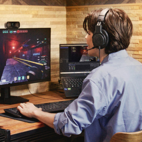 Audio Technica ATH-M20xSTS StreamSet Wired Streaming Headset (view 7 of 8)