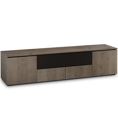 SALAMANDER Lancaster 245 Quad Audio/Video Cabinet - Barnboard Oak