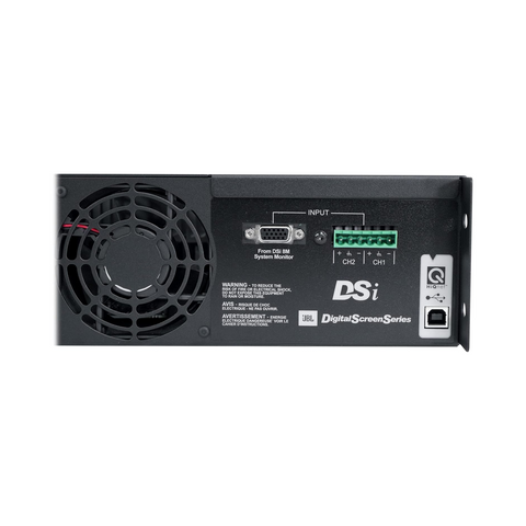 Crown DSi 1000 Two-channel, 475W @ 4Ω Power Amplifier - Clearance / Open Box (view 6 of 7)