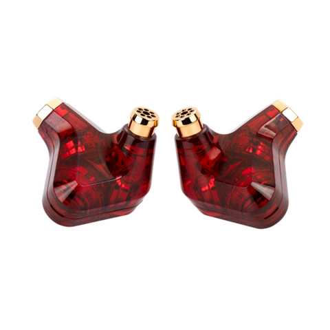 Campfire Audio Trifecta Crimson In-Ear Monitors see through design (view 2 of 5)