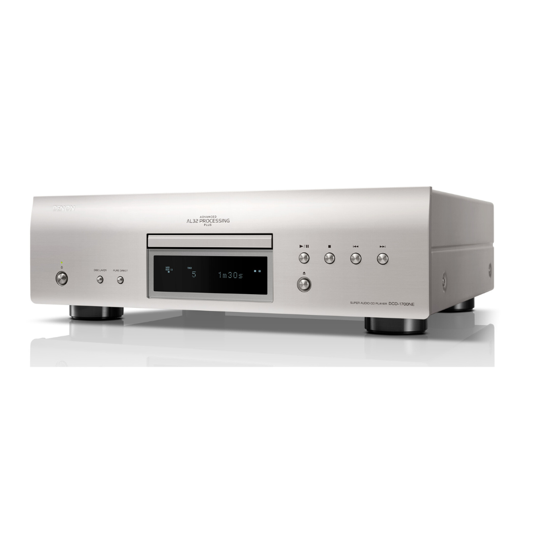 Listenup Plus Denon DCD-1700NE CD/SACD Player with Advanced AL32 Processing Plus ...