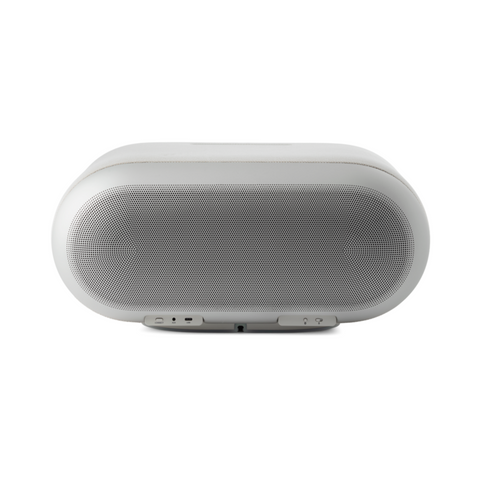 Denon Home 600 Wireless Smart Speaker back view in stone (view 3 of 6)