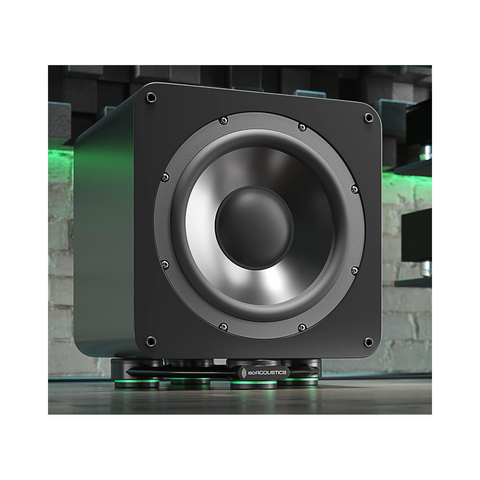 IsoAcoustics Aperta SUB Subwoofer Isolation Stand - Clearance / Open Box (view 5 of 6)