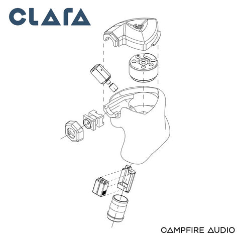 Campfire Audio Campfire Audio Clara - Signature IEM Collaboration with Alessandro Cortini