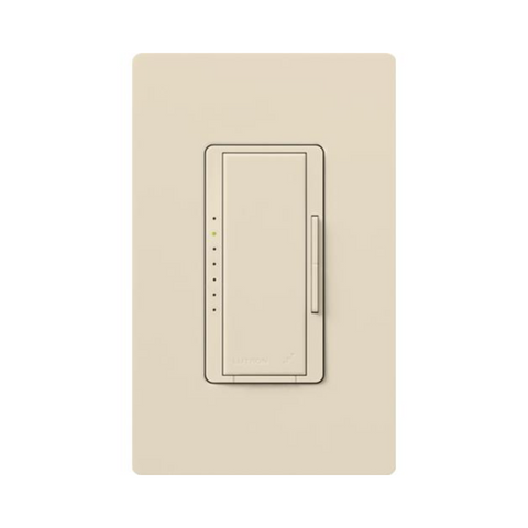 Lutron RadioRA 2 Maestro PRO LED+ Dimmer (Gloss Light Almond) - Clearance / Open Box (view 1 of 2)