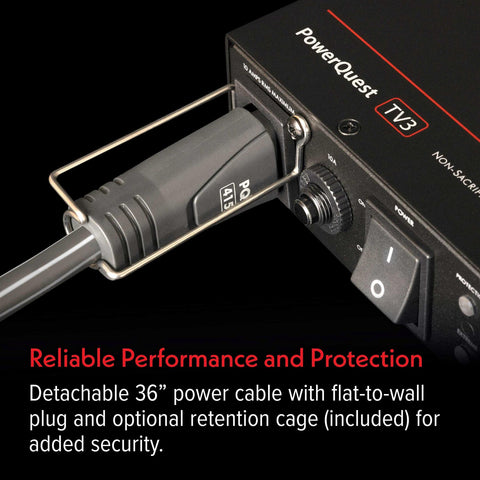 AudioQuest PowerQuest TV3 Surge Protector & Noise Filter (view 7 of 9)