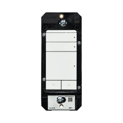 Control4 C4-KCB-C-WH Contemporary Decora Wired Keypad (White) - Clearance / Open Box (view 2 of 3)