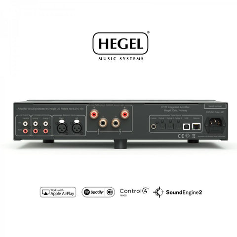 Hegel H120 Integrated Streaming Amplifier - Clearance / Open Box (view 5 of 5)