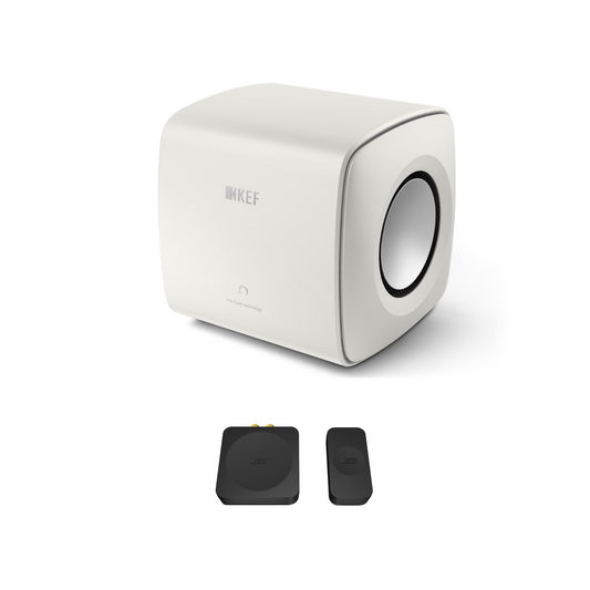 KEF KC62 Subwoofer with KEF KW1 Wireless Subwoofer Adapter Kit