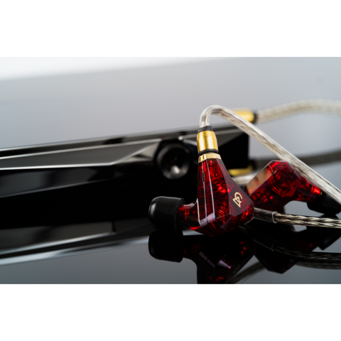 Campfire Audio Trifecta Crimson In-Ear Monitors with astell & kern (view 5 of 5)