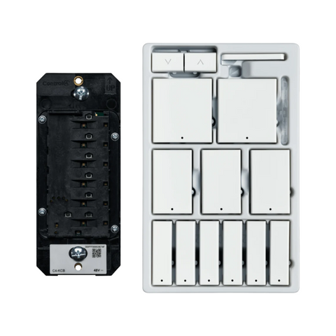 Control4 C4-KCB-C-WH Contemporary Decora Wired Keypad (White) - Clearance / Open Box (view 1 of 3)