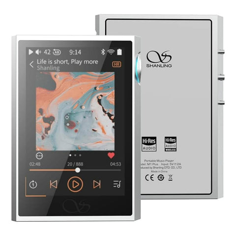 Shanling M1 Plus Portable HiFi Music Player - Silver (view 2 of 5)