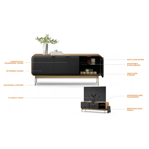 BDI Plume 8077 - Walnut (view 2 of 2)